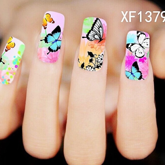 3/ $12 Nail Art Waterslide Tattoos Yellow Daisies - Picture 6 of 7